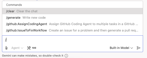 Lista dostępnych promptów MCP